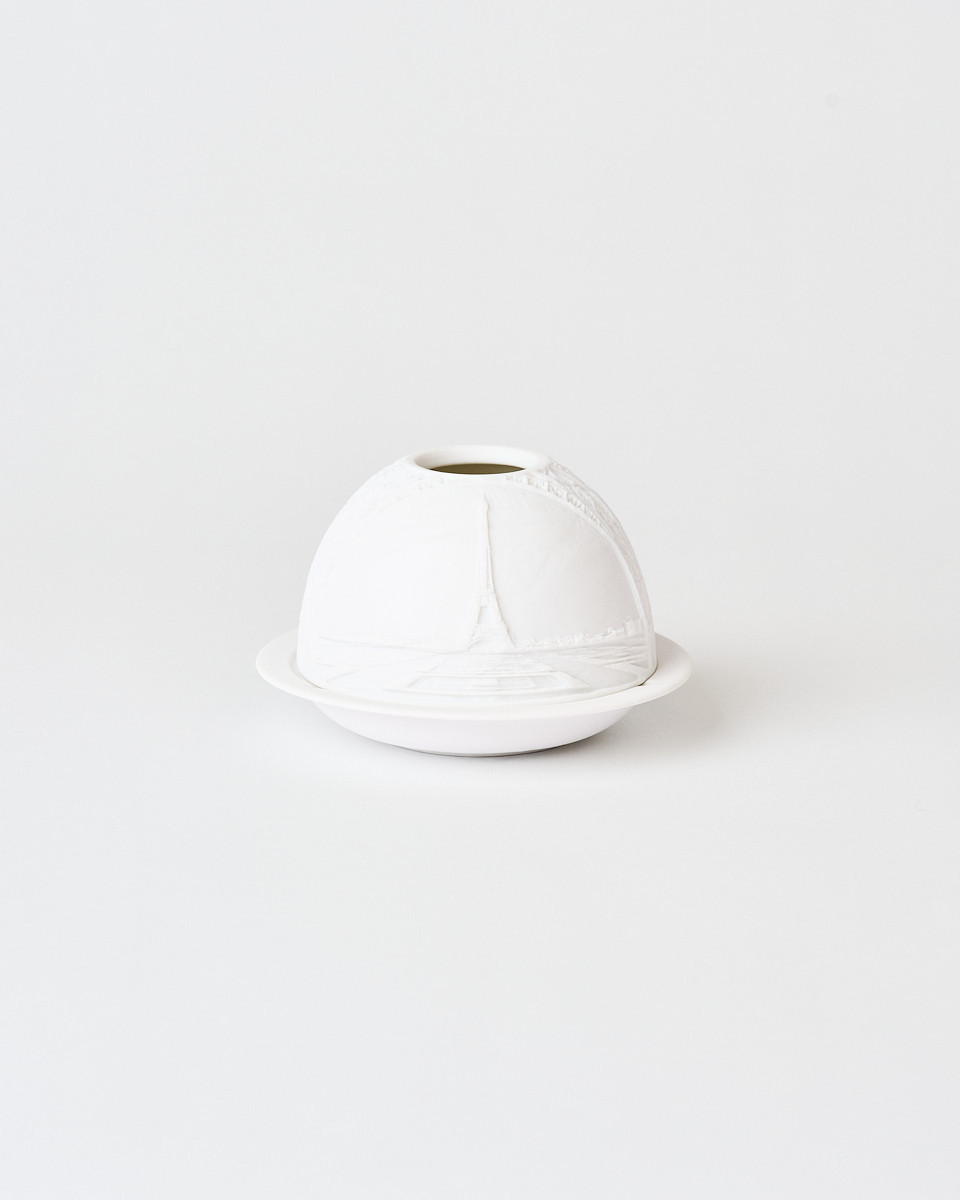 Litofana de Porcelana Led La Torre Eiffel Bernardaud