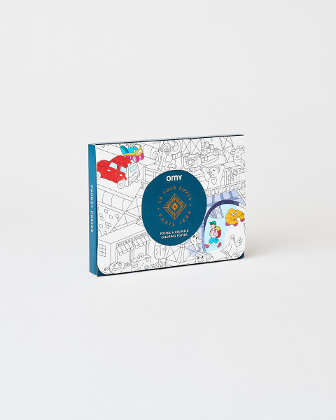 Mini libro para colorear Torre Eiffel Omy -  Tienda de la Torre Eiffel