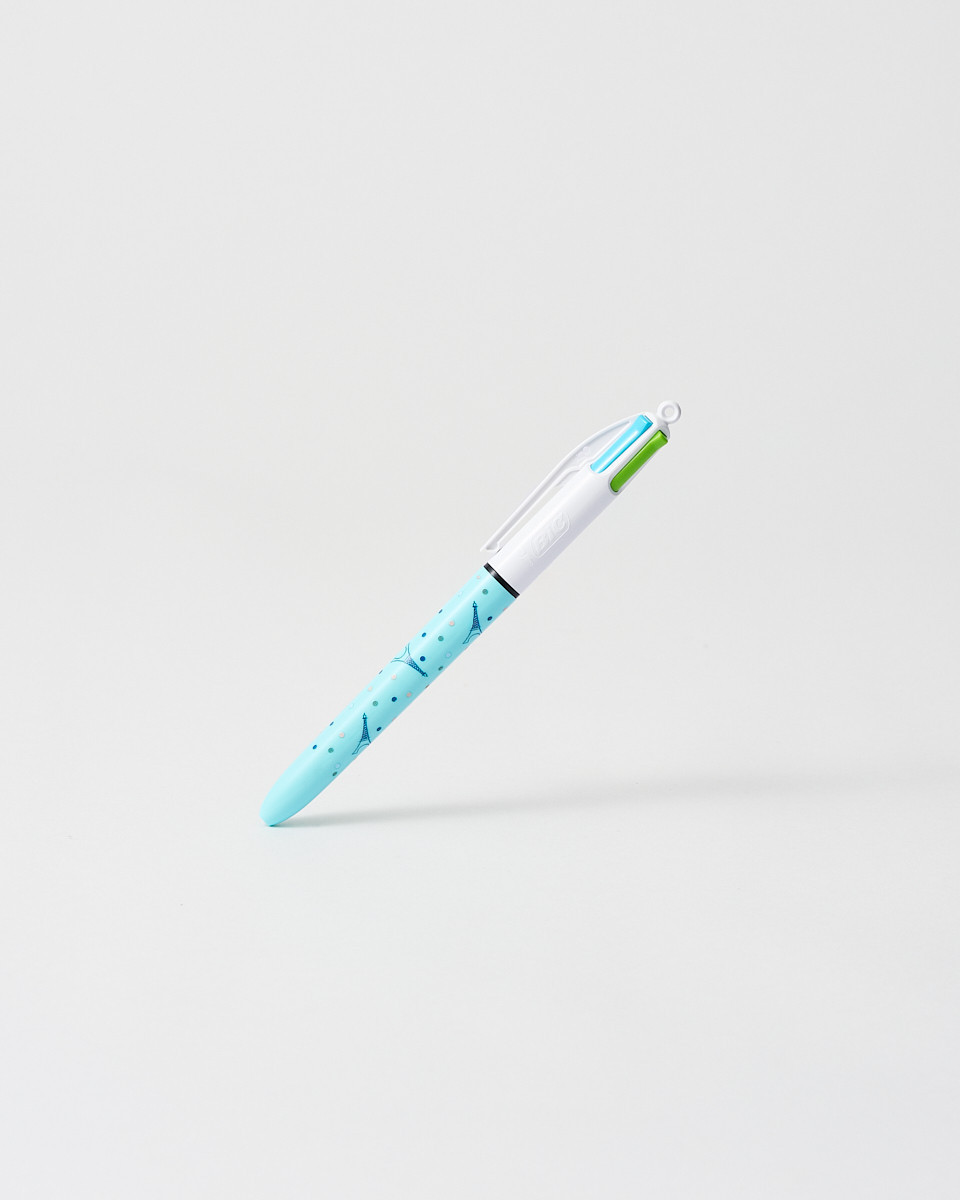 Bolígrafo BIC blue pastel - Tienda Oficial de la Torre Eiffel