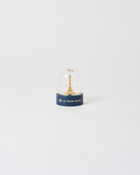 Magnet Boule à neige Doré - Boutique Officielle de la tour Eiffel
