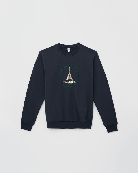 Jersey de algodón azul y verde – Tienda Oficial de la Torre Eiffel