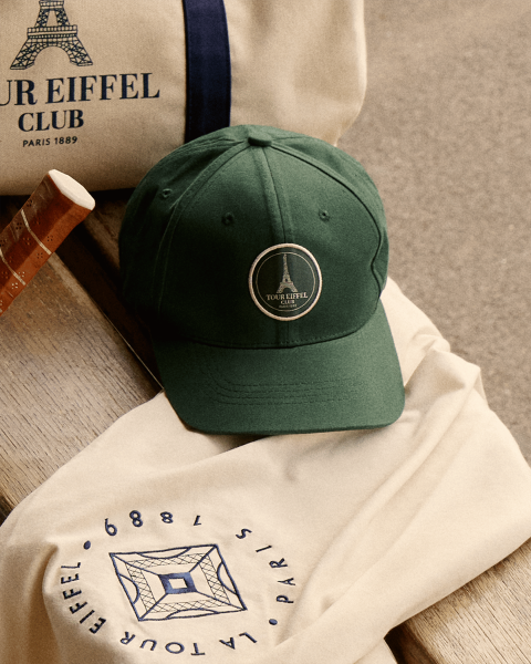 Green Cotton Cap – Official Eiffel Tower Shop
