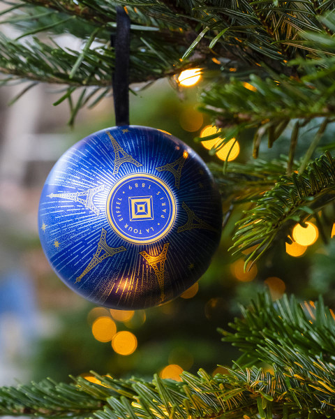 Boule de Noël des thés Dammann - Boutique officielle de la tour Eiffel
